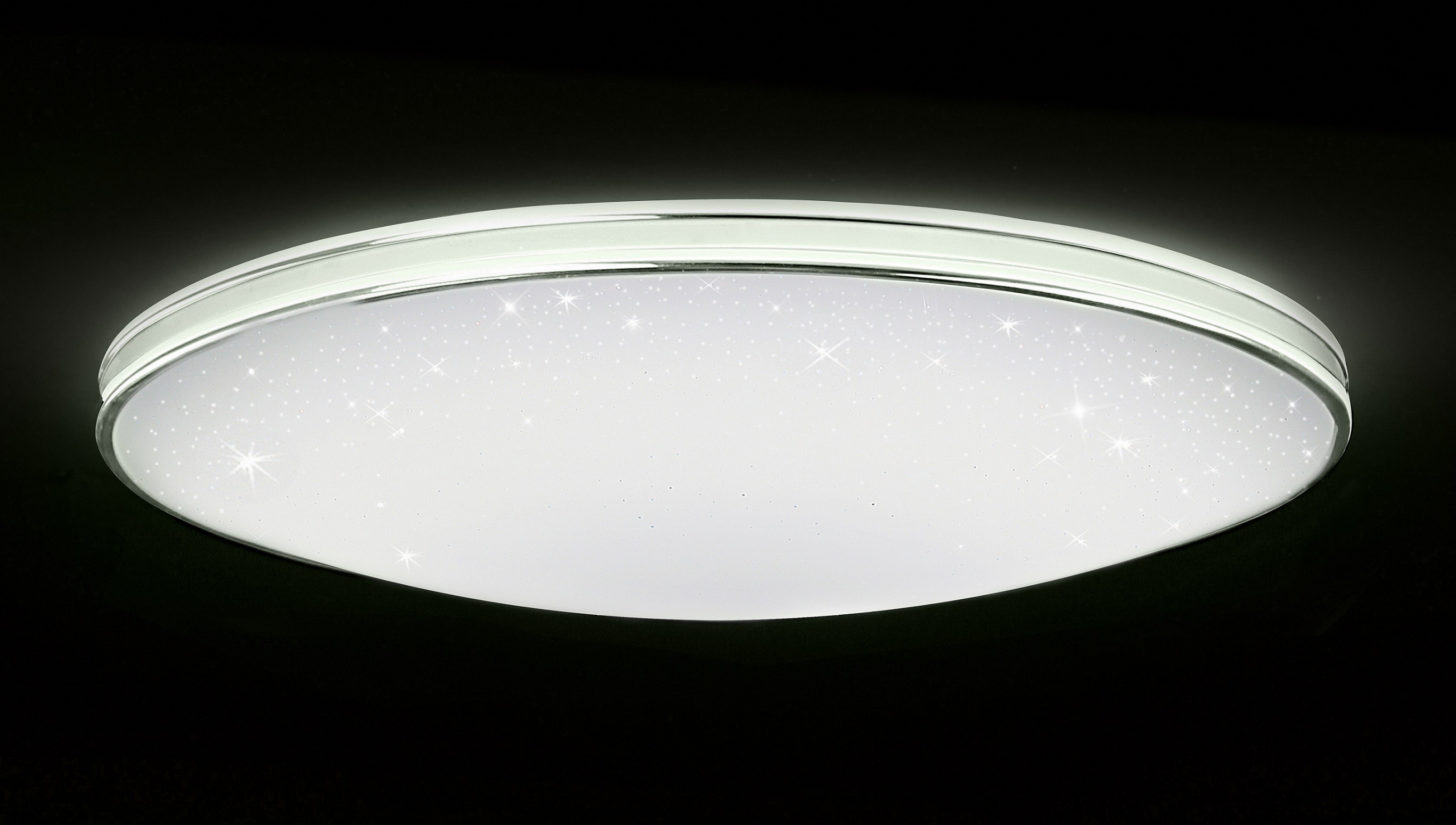 Dual Control Large LED Ceiling Lights φ530mm×120mm Eye Protection With High Power Factor