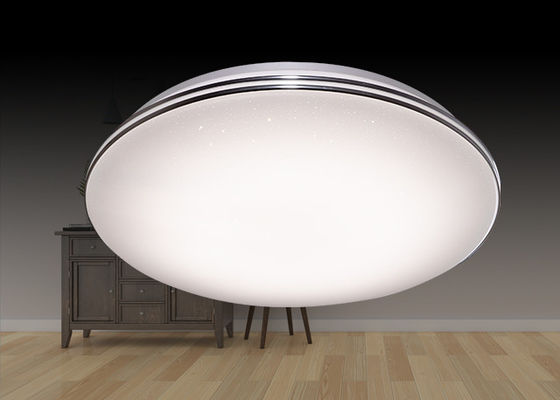 28W φ450mm Warm White Ceiling Lights , White Round Ceiling Light With CCT Adjustable