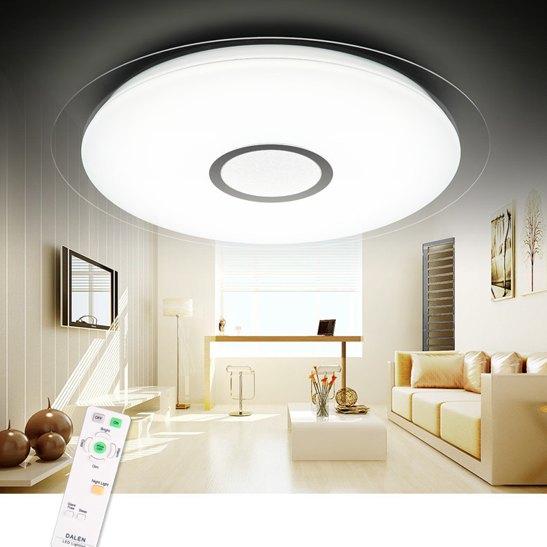 38W LED Surface Mount Ceiling Light Fixtures Soft Start Uniform Lighting Performance