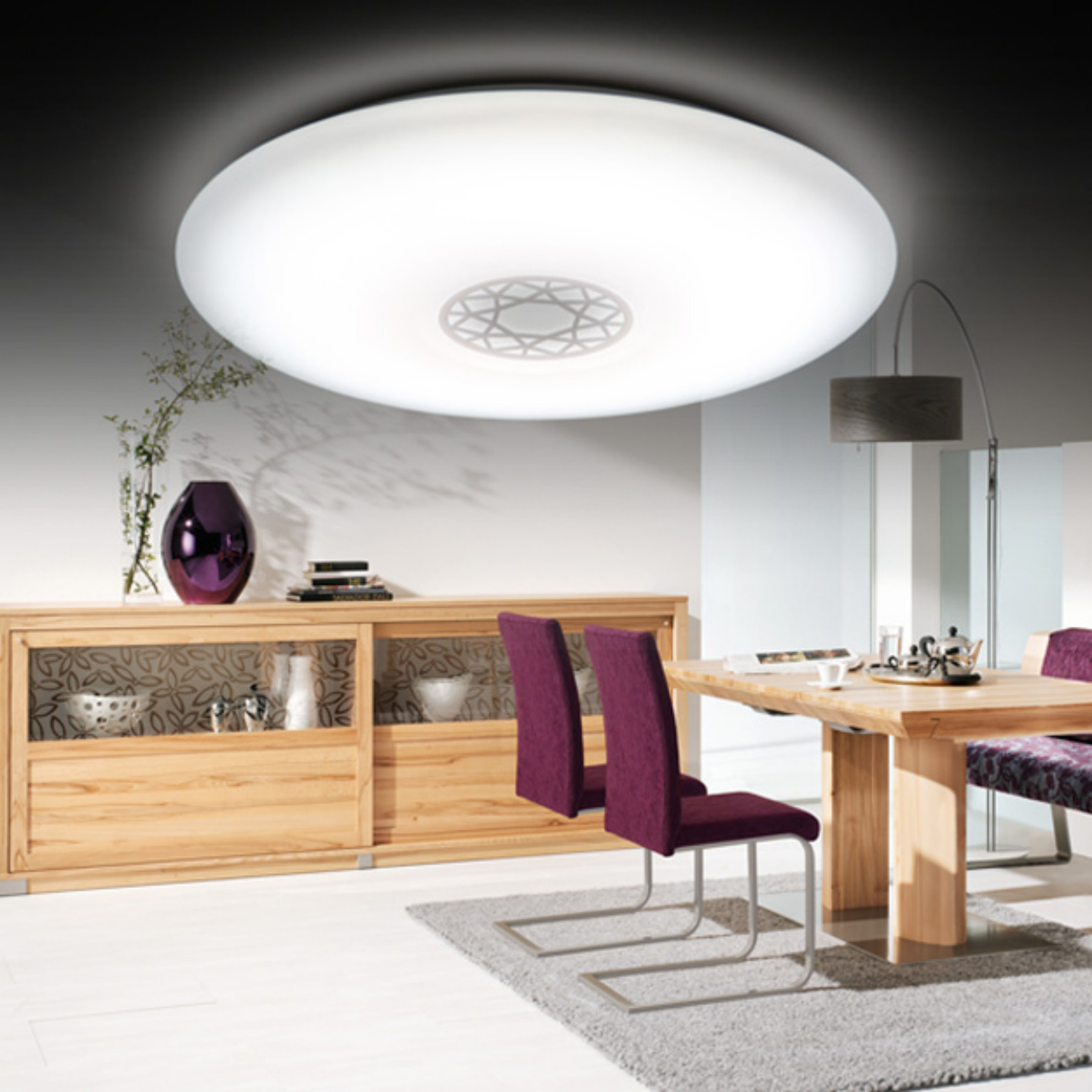 Excellent Luminous Efficiency LED Kitchen Ceiling Lights Smooth And Clean Appearance