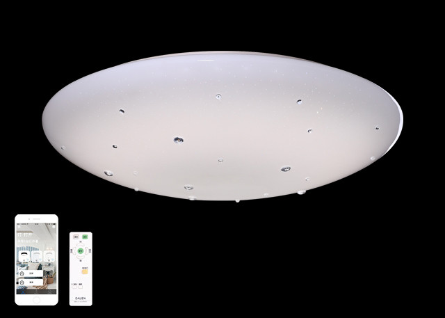 CCT Adjustable Ceiling Mounted Luminaire , Round LED Kitchen Ceiling Fixtures 