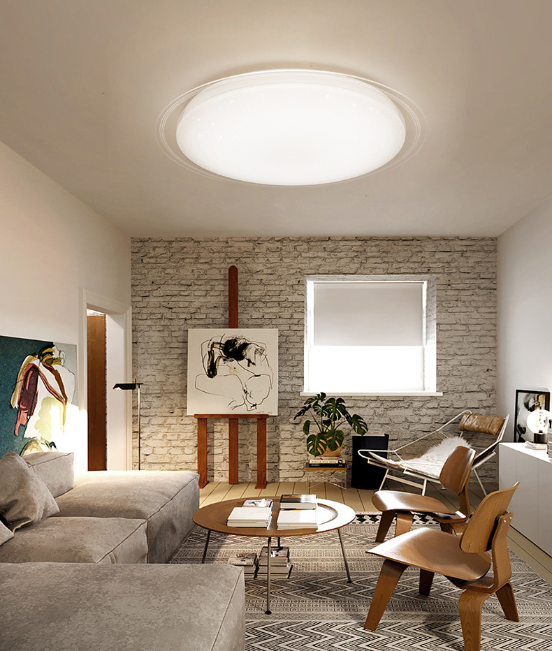 38watt surface mounted led ceiling light round shape suitable for living room bedroom